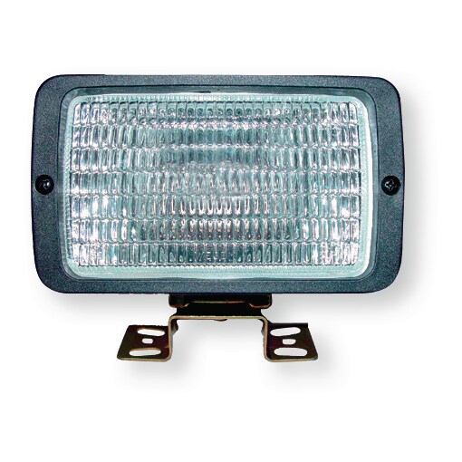 Feu de travail 12/24V rectangulaire à lampe